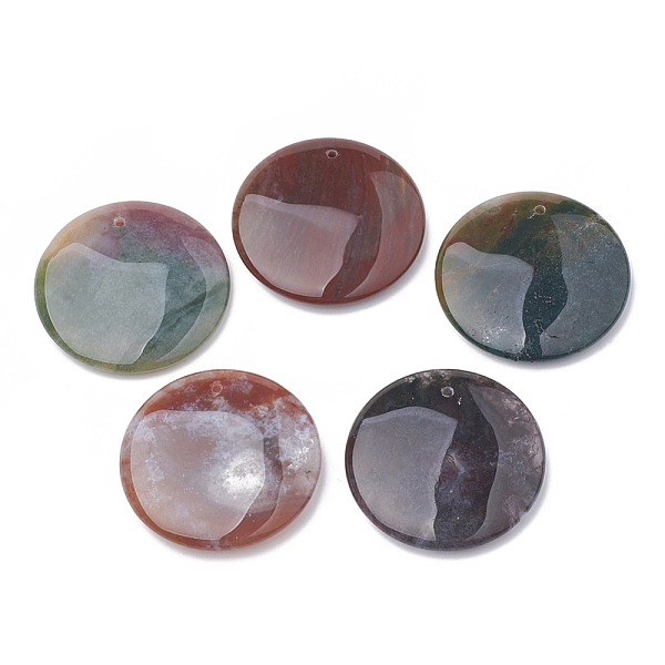 PandaHall Natural Indian Agate Pendants, Flat Round, 41x7.5~8mm, Hole: 1.5mm Indian Agate Flat Round
PandaHall Natural Indian Agate Pendants, Flat Round, 41x7.5~8mm, Hole: 1.5mm Indian Agate Flat Round