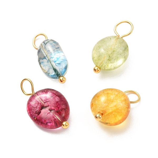 PandaHall Natural Quartz Pendants, with Real 24K Gold Plated 304 Stainless Steel Findings, Nuggets, 16.5~17x7~10x5.5~8.5mm, Hole: 3.5mm...
PandaHall Natural Quartz Pendants, with Real 24K Gold Plated 304 Stainless Steel Findings, Nuggets, 16.5~17x7~10x5.5~8.5mm, Hole: 3.5mm...