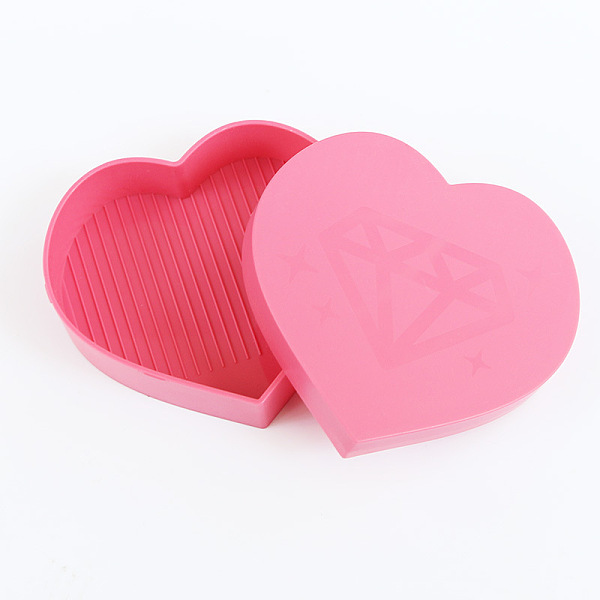 PandaHall PP Diamond Tray, Diamond Picture Tools, Heart, Pale Violet Red, 70x65x18mm Plastic
PandaHall PP Diamond Tray, Diamond Picture Tools, Heart, Pale Violet Red, 70x65x18mm Plastic