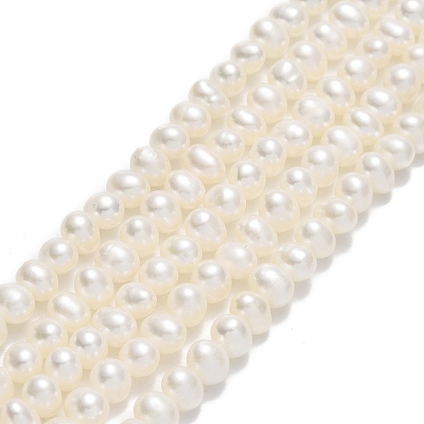 PandaHall Natural Cultured Freshwater Pearl Beads Strands, Potato, Beige, 4~5x4~5.5x4.5~5mm, Hole: 0.5~0.7mm, about 76~81pcs/strand..., Yellow
PandaHall Natural Cultured Freshwater Pearl Beads Strands, Potato, Beige, 4~5x4~5.5x4.5~5mm, Hole: 0.5~0.7mm, about 76~81pcs/strand..., Yellow