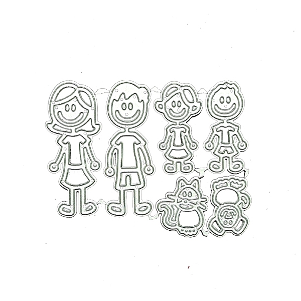 PandaHall Card Carbon Steel Cutting Dies Stencils, for DIY Scrapbooking/Photo Album, Decorative Embossing DIY Paper Card, Family, Matte...
PandaHall Card Carbon Steel Cutting Dies Stencils, for DIY Scrapbooking/Photo Album, Decorative Embossing DIY Paper Card, Family, Matte...