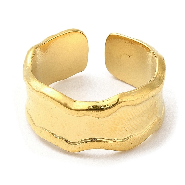 PandaHall 304 Stainless Steel Open Cuff Rings, Golden, US Size 6 1/4(16.7mm) 304 Stainless Steel
PandaHall 304 Stainless Steel Open Cuff Rings, Golden, US Size 6 1/4(16.7mm) 304 Stainless Steel