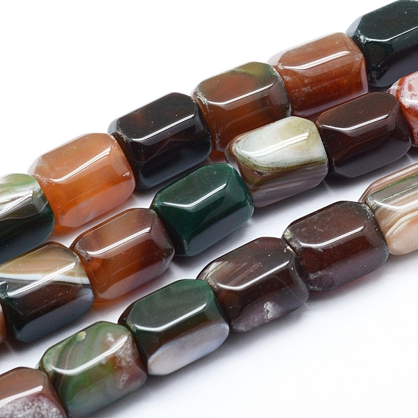 PandaHall Natural Agate Beads Strands, Dyed & Heated, Column, Green, 19.5~20x14~15mm, Hole: 2mm, about 17~19pcs/strand, 14.76 inch(37.5cm)...
PandaHall Natural Agate Beads Strands, Dyed & Heated, Column, Green, 19.5~20x14~15mm, Hole: 2mm, about 17~19pcs/strand, 14.76 inch(37.5cm)...