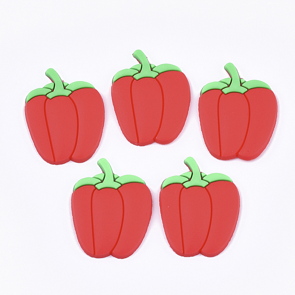 PandaHall PVC Plastic Cabochons, Hot Pepper, Red, 35.5x27x3mm Plastic Vegetables Red
PandaHall PVC Plastic Cabochons, Hot Pepper, Red, 35.5x27x3mm Plastic Vegetables Red