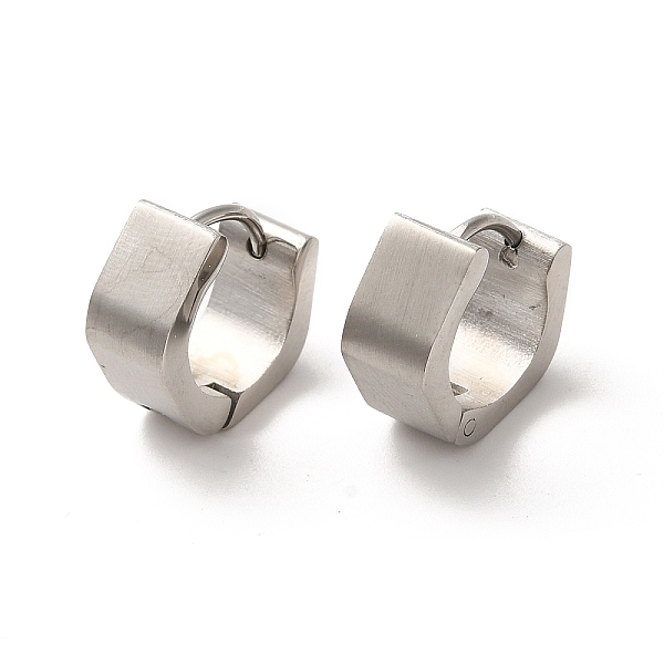 PandaHall Polishing 304 Stainless Steel Polygon Hoop Earrings, Stainless Steel Color, 13x6mm 304 Stainless Steel Polygon
PandaHall Polishing 304 Stainless Steel Polygon Hoop Earrings, Stainless Steel Color, 13x6mm 304 Stainless Steel Polygon