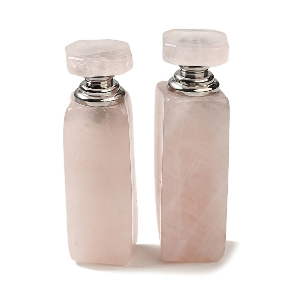 PandaHall Natural Rose Quartz Dropper Perfume Bottle with Stainless Steel Color Tone 304 Stainless Steel Findings, SPA Aromatherapy...
PandaHall Natural Rose Quartz Dropper Perfume Bottle with Stainless Steel Color Tone 304 Stainless Steel Findings, SPA Aromatherapy...