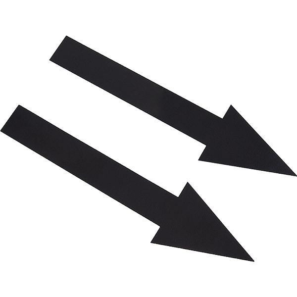 PandaHall PVC Self Adhesive Arrow Label Stickers, Waterproof Directional Arrow Sign Decals for Floors, Walls and Smooth Surfaces, Black...
PandaHall PVC Self Adhesive Arrow Label Stickers, Waterproof Directional Arrow Sign Decals for Floors, Walls and Smooth Surfaces, Black...