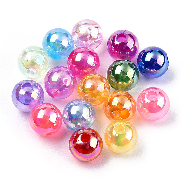 PandaHall Transparent Acrylic Beads, AB Colors Plated, Round, Mixed Color, 6mm, Hole: 1.8mm, about 4800pcs/500g Acrylic Round Multicolor
PandaHall Transparent Acrylic Beads, AB Colors Plated, Round, Mixed Color, 6mm, Hole: 1.8mm, about 4800pcs/500g Acrylic Round Multicolor