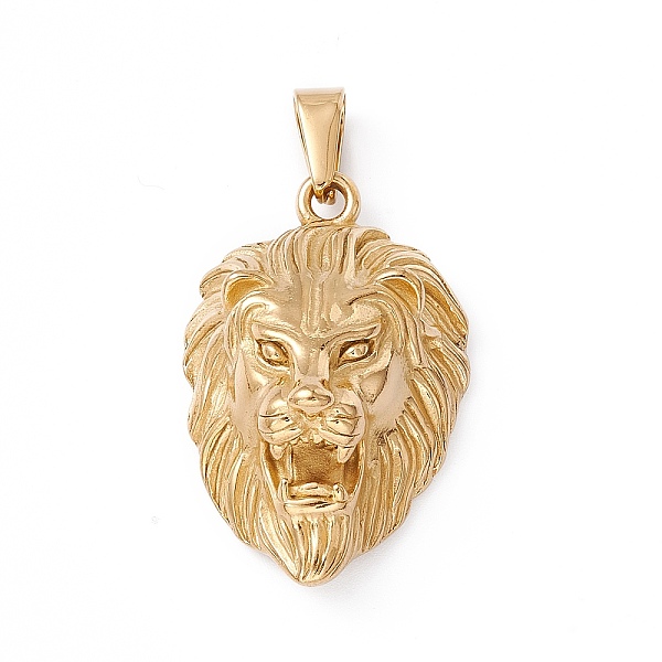 PandaHall Vacuum Plating 304 Stainless Steel Pendants, Lion Charm, Golden, 39.5x25x15mm, Hole: 8x4.5mm 304 Stainless Steel Lion
PandaHall Vacuum Plating 304 Stainless Steel Pendants, Lion Charm, Golden, 39.5x25x15mm, Hole: 8x4.5mm 304 Stainless Steel Lion
