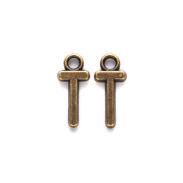 PandaHall Tibetan Style Alloy Pendants, Cadmium Free & Nickel Free & Lead Free, Letter.T, T: 16x7x2mm, Hole: 2mm, about 1960pcs/1000g Alloy...
PandaHall Tibetan Style Alloy Pendants, Cadmium Free & Nickel Free & Lead Free, Letter.T, T: 16x7x2mm, Hole: 2mm, about 1960pcs/1000g Alloy...