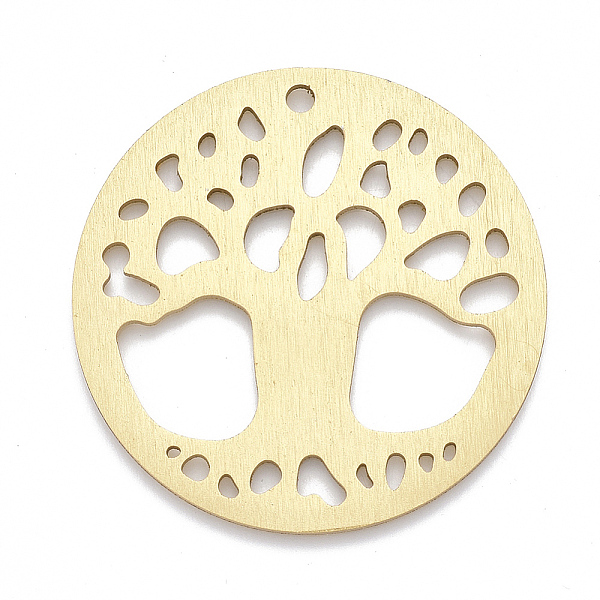PandaHall Aluminium Big Pendants, Laser Cut Big Pendants, Flat Round with Tree of Life, Golden, 50x1mm, Hole: 3mm Aluminum Flat Round
PandaHall Aluminium Big Pendants, Laser Cut Big Pendants, Flat Round with Tree of Life, Golden, 50x1mm, Hole: 3mm Aluminum Flat Round