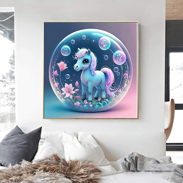 PandaHall DIY Twelve Chinese Zodiac Pattern 5D Diamond Painting Kits, Horse, 300x300mm Acrylic Horse
PandaHall DIY Twelve Chinese Zodiac Pattern 5D Diamond Painting Kits, Horse, 300x300mm Acrylic Horse