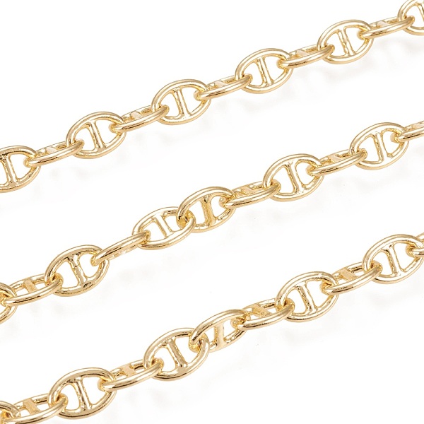 PandaHall Brass Mariner Link Chains, with Spool, Soldered, Long-Lasting Plated, Real 18K Gold Plated, Links: 10.5x7x1.5mm, about 32.8 Feet...
PandaHall Brass Mariner Link Chains, with Spool, Soldered, Long-Lasting Plated, Real 18K Gold Plated, Links: 10.5x7x1.5mm, about 32.8 Feet...