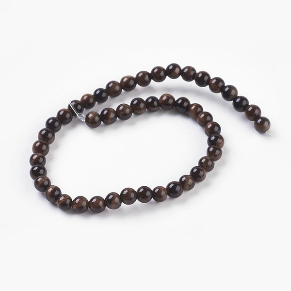PandaHall Natural Red Tiger Eye Beads Strands, Round, Dyed & Heated, 4mm, Hole: 0.8mm, about 45pcs/strand, 8 inch Tiger Eye Round
PandaHall Natural Red Tiger Eye Beads Strands, Round, Dyed & Heated, 4mm, Hole: 0.8mm, about 45pcs/strand, 8 inch Tiger Eye Round