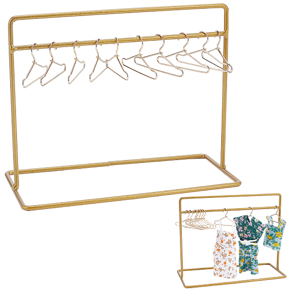 PandaHall SUPERFINDINGS 1 Set Doll Garment Rack Including 1Pc 6x2.8x4.7inch Doll Clothes Storage Rack Doll Closet and 10Pcs Mini Doll...
PandaHall SUPERFINDINGS 1 Set Doll Garment Rack Including 1Pc 6x2.8x4.7inch Doll Clothes Storage Rack Doll Closet and 10Pcs Mini Doll...