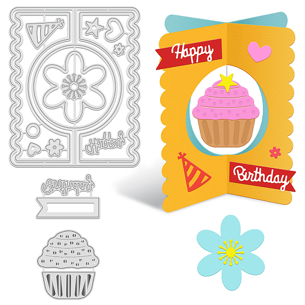 PandaHall GLOBLELAND 3Pcs 3 Style Carbon Steel Cutting Dies Stencils, for DIY Scrapbooking/Photo Album, Decorative Embossing DIY Paper Card...
PandaHall GLOBLELAND 3Pcs 3 Style Carbon Steel Cutting Dies Stencils, for DIY Scrapbooking/Photo Album, Decorative Embossing DIY Paper Card...