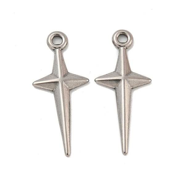 PandaHall 304 Stainless Steel Pendants, Sword Charm, Stainless Steel Color, 26x11x1.5mm, Hole: 1.6mm 304 Stainless Steel Others
PandaHall 304 Stainless Steel Pendants, Sword Charm, Stainless Steel Color, 26x11x1.5mm, Hole: 1.6mm 304 Stainless Steel Others