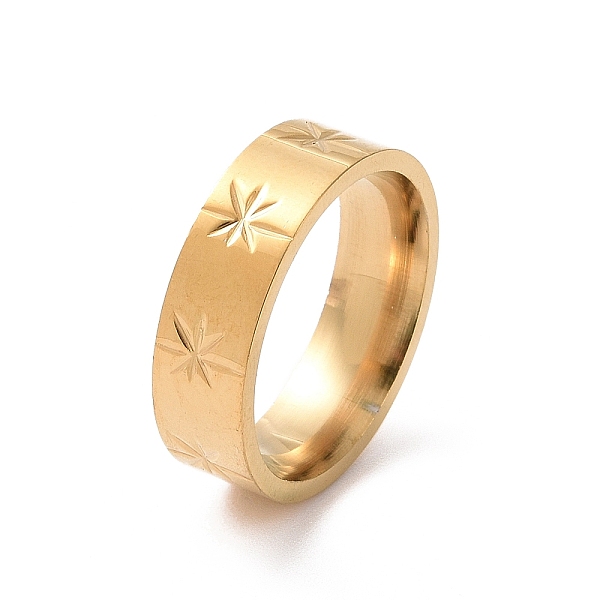 PandaHall 201 Stainless Steel Star Finger Ring for Women, Golden, Inner Diameter: 17mm 201 Stainless Steel
PandaHall 201 Stainless Steel Star Finger Ring for Women, Golden, Inner Diameter: 17mm 201 Stainless Steel
