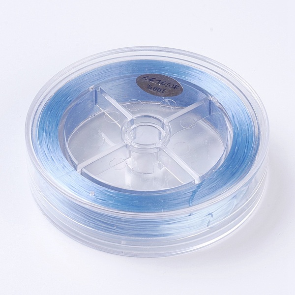 PandaHall Flat Elastic Crystal String, Elastic Beading Thread, for Stretch Bracelet Making, Light Sky Blue, 1x0.5mm, about 87.48 yards...
PandaHall Flat Elastic Crystal String, Elastic Beading Thread, for Stretch Bracelet Making, Light Sky Blue, 1x0.5mm, about 87.48 yards...