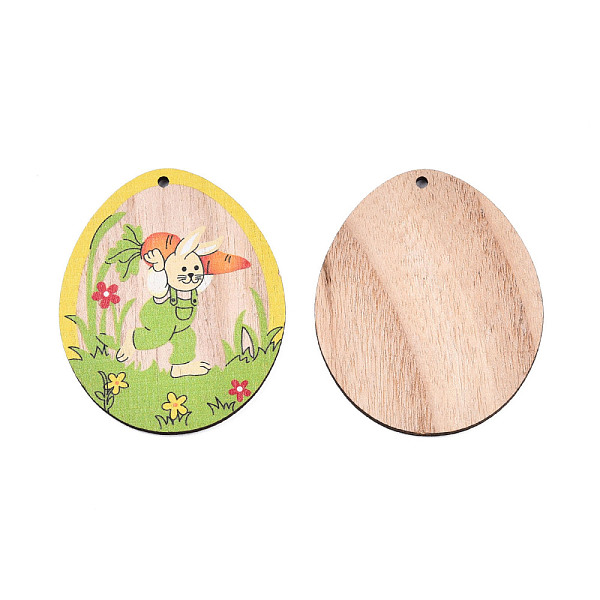 PandaHall Single-Sided Printed Wood Big Pendants, Oval Charm with Rabbit Pattern, Yellow Green, 73x59x3mm, Hole: 3mm Wood Oval
PandaHall Single-Sided Printed Wood Big Pendants, Oval Charm with Rabbit Pattern, Yellow Green, 73x59x3mm, Hole: 3mm Wood Oval