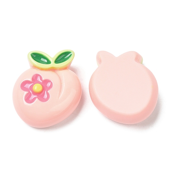 PandaHall Opaque Resin Fruit Cabochons, for Jewelry Making, Peach, 23.5x21x10mm Resin Peach
PandaHall Opaque Resin Fruit Cabochons, for Jewelry Making, Peach, 23.5x21x10mm Resin Peach