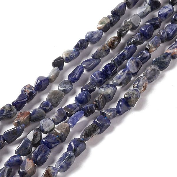 PandaHall Natural Sodalite Beads Strands, Chip, 5~13x6~8x4~6mm, Hole: 1mm, 15.55''(39.5cm) Sodalite Chip
PandaHall Natural Sodalite Beads Strands, Chip, 5~13x6~8x4~6mm, Hole: 1mm, 15.55''(39.5cm) Sodalite Chip