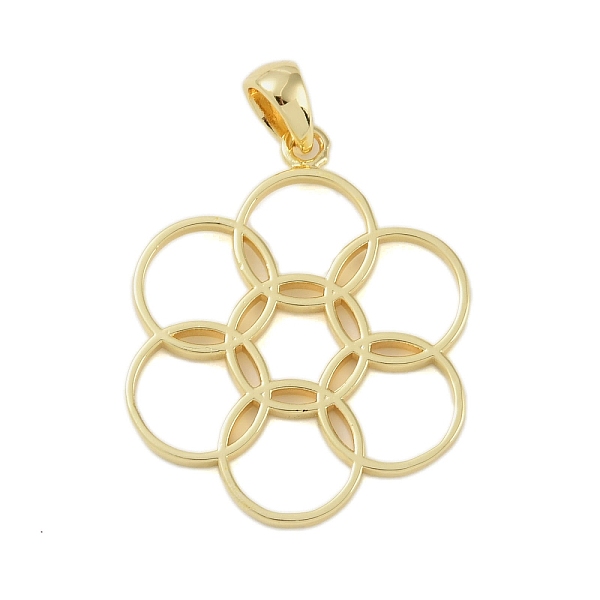 PandaHall Rack Plating Brass Pendants, Long-Lasting Plated, Lead Free & Cadmium Free, Flower , Real 18K Gold Plated, 34.5x28x2mm, Hole...
PandaHall Rack Plating Brass Pendants, Long-Lasting Plated, Lead Free & Cadmium Free, Flower , Real 18K Gold Plated, 34.5x28x2mm, Hole...