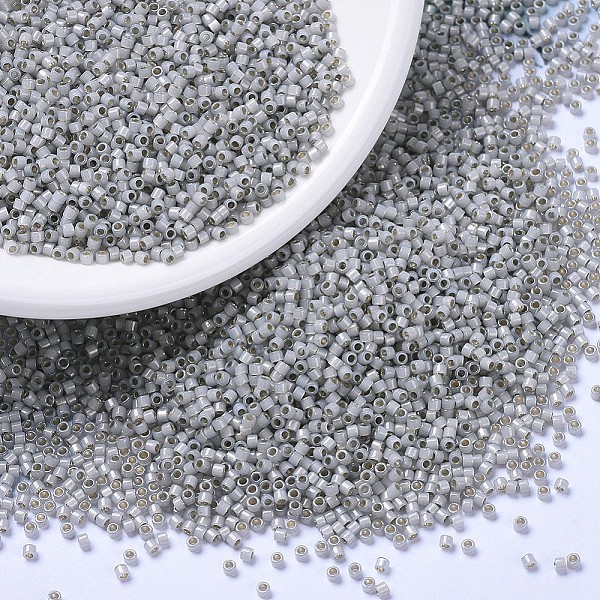 PandaHall MIYUKI Delica Beads, Cylinder, Japanese Seed Beads, 11/0, (DB1455) Silver Lined Light Smoke Opal, 1.3x1.6mm, Hole: 0.8mm, about..., Gray
PandaHall MIYUKI Delica Beads, Cylinder, Japanese Seed Beads, 11/0, (DB1455) Silver Lined Light Smoke Opal, 1.3x1.6mm, Hole: 0.8mm, about..., Gray