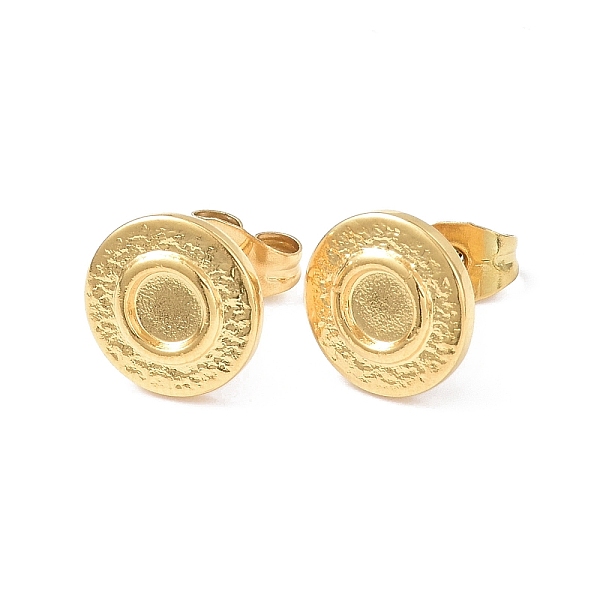 PandaHall Ion Plating(IP) 304 Stainless Steel Stud Earring Finding, Earring Settings, Flat Round, Real 18K Gold Plated, Tray: 4mm, 10mm, Pin...
PandaHall Ion Plating(IP) 304 Stainless Steel Stud Earring Finding, Earring Settings, Flat Round, Real 18K Gold Plated, Tray: 4mm, 10mm, Pin...