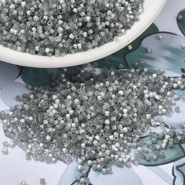 PandaHall MIYUKI Delica Beads, Cylinder, Japanese Seed Beads, 11/0, (DB1817) Dyed Smoke Gray Silk Satin, 1.3x1.6mm, Hole: 0.8mm, about...
PandaHall MIYUKI Delica Beads, Cylinder, Japanese Seed Beads, 11/0, (DB1817) Dyed Smoke Gray Silk Satin, 1.3x1.6mm, Hole: 0.8mm, about...