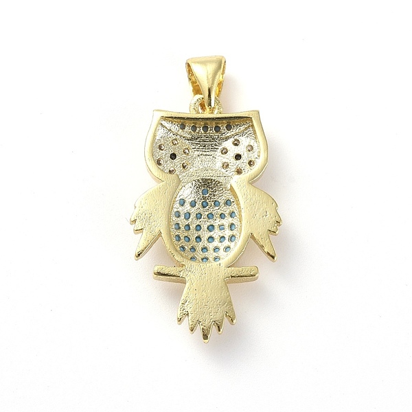 PandaHall Brass Micro Pave Cubic Zirconia Pendants, Owl, Colorful, Golden, 25x14.5x4mm, Hole: 4x4mm Brass+Cubic Zirconia Owl
PandaHall Brass Micro Pave Cubic Zirconia Pendants, Owl, Colorful, Golden, 25x14.5x4mm, Hole: 4x4mm Brass+Cubic Zirconia Owl