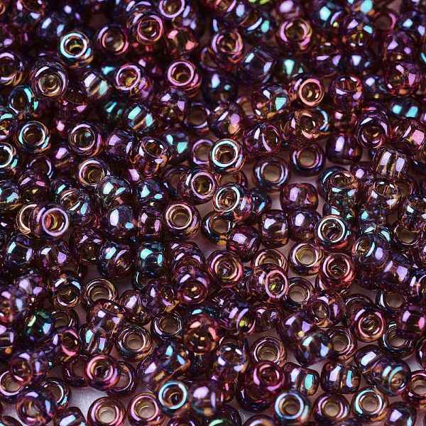 PandaHall TOHO Round Seed Beads, Japanese Seed Beads, (425) Gold Luster Marionberry, 11/0, 2.2mm, Hole: 0.8mm, about 5555pcs/50g Glass..., Purple
PandaHall TOHO Round Seed Beads, Japanese Seed Beads, (425) Gold Luster Marionberry, 11/0, 2.2mm, Hole: 0.8mm, about 5555pcs/50g Glass..., Purple