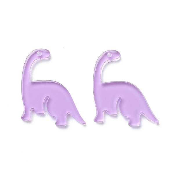 PandaHall Transparent Acrylic Pendants, Dinosaur, Violet, 28x25x2.5mm, Hole: 1.2mm Acrylic Dinosaur Purple
PandaHall Transparent Acrylic Pendants, Dinosaur, Violet, 28x25x2.5mm, Hole: 1.2mm Acrylic Dinosaur Purple