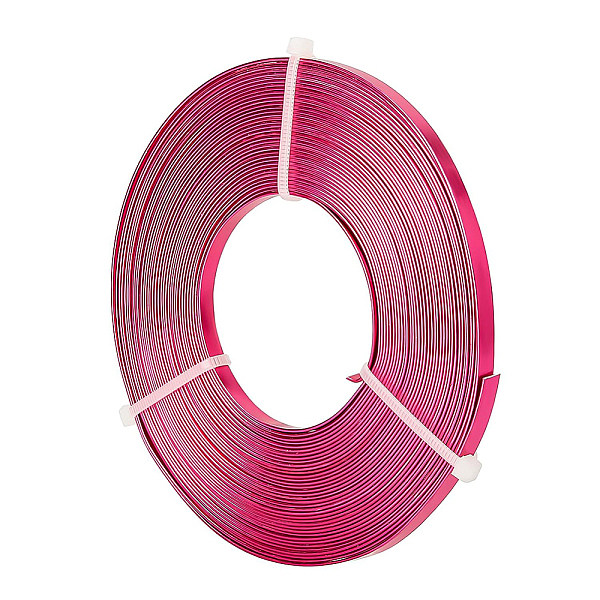 PandaHall BENECREAT Aluminum Wire, Flat Craft Wire, Bezel Strip Wire for Cabochons Jewelry Making, Camellia, 5x1mm, about 10m/roll Aluminum..., Pink
PandaHall BENECREAT Aluminum Wire, Flat Craft Wire, Bezel Strip Wire for Cabochons Jewelry Making, Camellia, 5x1mm, about 10m/roll Aluminum..., Pink