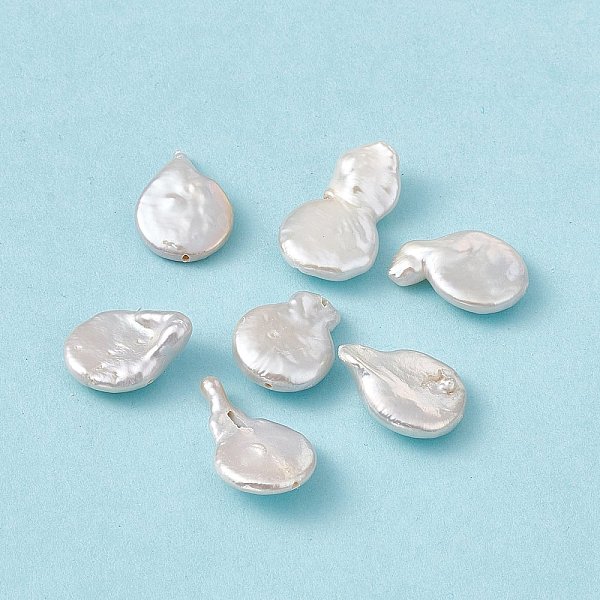 PandaHall Baroque Natural Keshi Pearl Beads, Gourd, Seashell Color, 17~26x12~14x3~5mm, Hole: 0.6mm Keshi Pearl Vegetables
PandaHall Baroque Natural Keshi Pearl Beads, Gourd, Seashell Color, 17~26x12~14x3~5mm, Hole: 0.6mm Keshi Pearl Vegetables