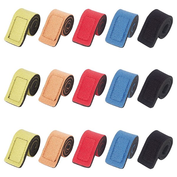 PandaHall Gorgecraft Nylon Fishing Pole Bandage, Antislip, Mixed Color, 30mm, 5 colors, 2pcs/color, 10pcs/set Nylon Multicolor
PandaHall Gorgecraft Nylon Fishing Pole Bandage, Antislip, Mixed Color, 30mm, 5 colors, 2pcs/color, 10pcs/set Nylon Multicolor