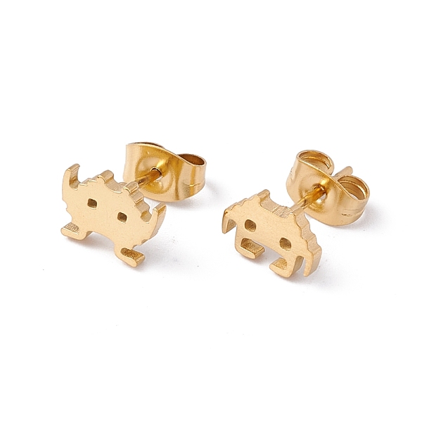 PandaHall 304 Stainless Steel Hands Up and Down Asymmetrical Earrings, Stud Earrings for Women, Golden, 5.5~6x8mm, Pin: 0.8mm 304 Stainless...
PandaHall 304 Stainless Steel Hands Up and Down Asymmetrical Earrings, Stud Earrings for Women, Golden, 5.5~6x8mm, Pin: 0.8mm 304 Stainless...
