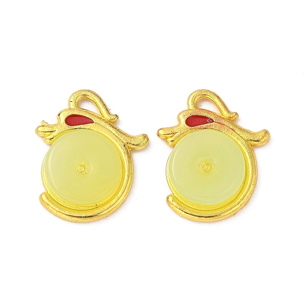PandaHall Alloy Enamel Pendants, Dragon Charms with Resin, Golden, 18x15x3.5mm, Hole: 3.3x1.5mm Alloy+Resin Dragon
PandaHall Alloy Enamel Pendants, Dragon Charms with Resin, Golden, 18x15x3.5mm, Hole: 3.3x1.5mm Alloy+Resin Dragon