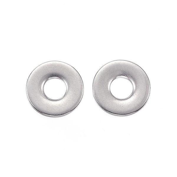 PandaHall 304 Stainless Steel Spacer Beads, Flat Round, Stainless Steel Color, 8.5x1.4~1.6mm, Hole: 3mm 304 Stainless Steel Flat Round
PandaHall 304 Stainless Steel Spacer Beads, Flat Round, Stainless Steel Color, 8.5x1.4~1.6mm, Hole: 3mm 304 Stainless Steel Flat Round