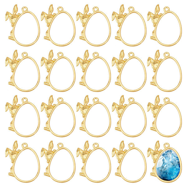 PandaHall CHGCRAFT 20PCS Alloy Pendants, Rabbit, Golden, 35x31.5x3mm, Hole: 1.6mm Alloy Rabbit
PandaHall CHGCRAFT 20PCS Alloy Pendants, Rabbit, Golden, 35x31.5x3mm, Hole: 1.6mm Alloy Rabbit