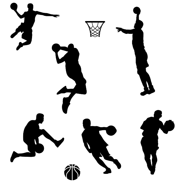 PandaHall SUPERDANT Basketball Dunk Wall Decal 6 Man Playing Basketball Wall Stickers Removable PVC Wall Art for Basketball Fan Boy Room..., Black
PandaHall SUPERDANT Basketball Dunk Wall Decal 6 Man Playing Basketball Wall Stickers Removable PVC Wall Art for Basketball Fan Boy Room..., Black
