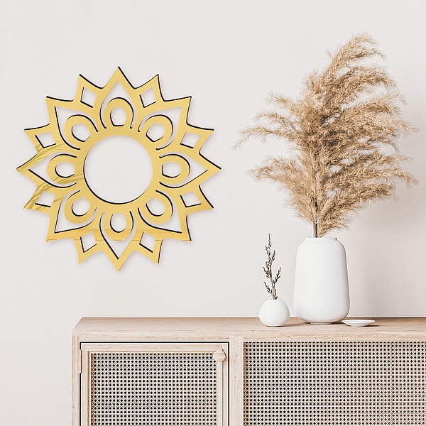 PandaHall Wood & Acrylic Wall Art Decorations, for Front Porch, Living Room, Kitchen, Mandala, 300x300x10mm, 2pcs/set Wood Flower
PandaHall Wood & Acrylic Wall Art Decorations, for Front Porch, Living Room, Kitchen, Mandala, 300x300x10mm, 2pcs/set Wood Flower