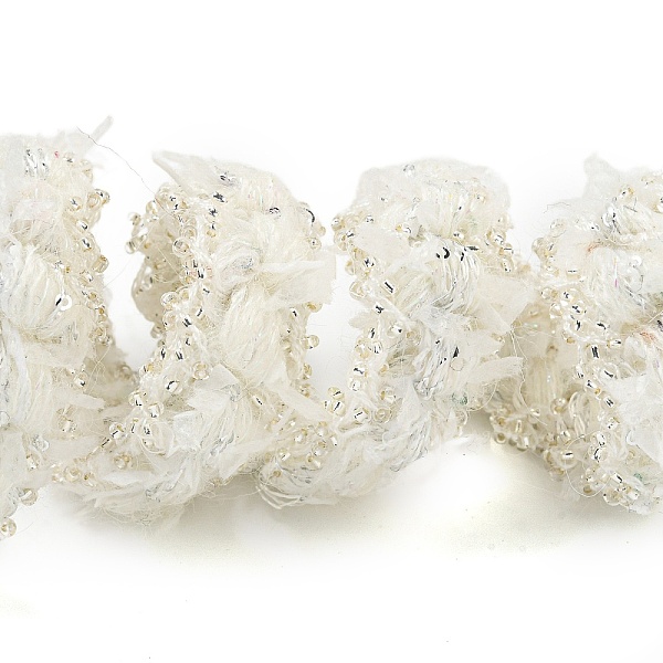 PandaHall Polyester Crochet Lace Trim, Knitted Decor Trimming with Glass Pearl, for Clothes Bridal Dress, WhiteSmoke, 3/4 inch(20mm)..., White
PandaHall Polyester Crochet Lace Trim, Knitted Decor Trimming with Glass Pearl, for Clothes Bridal Dress, WhiteSmoke, 3/4 inch(20mm)..., White