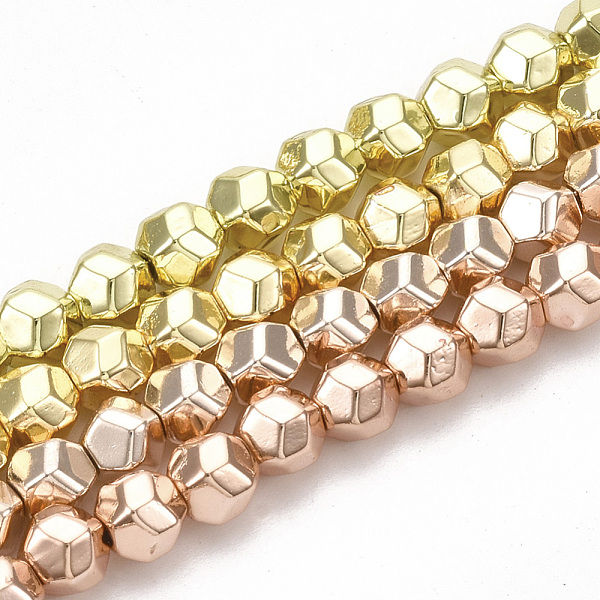 PandaHall Electroplate Non-magnetic Synthetic Hematite Beads Strands, Faceted, Round, Mixed Color, 4x3.5x3.5mm, Hole: 1mm, about...
PandaHall Electroplate Non-magnetic Synthetic Hematite Beads Strands, Faceted, Round, Mixed Color, 4x3.5x3.5mm, Hole: 1mm, about...