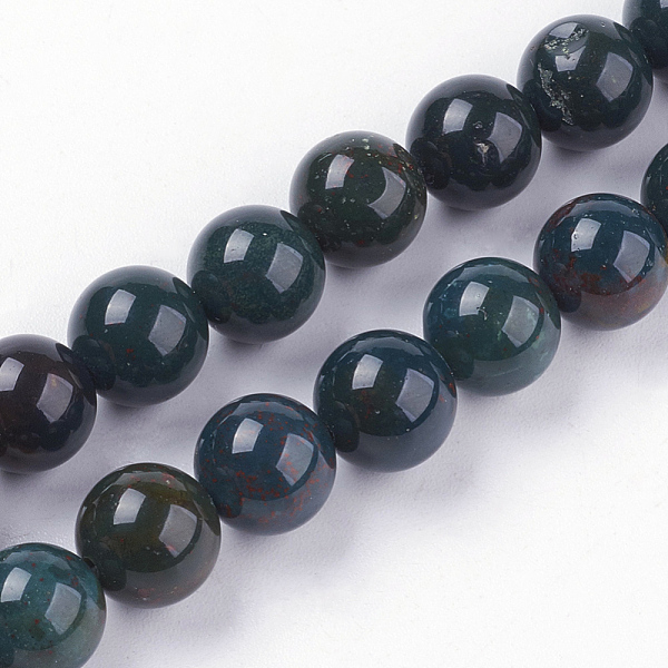 PandaHall Natural Bloodstone Beads Strands, Heliotrope Stone Beads, Round, 8~8.5mm, Hole: 1mm, about 47pcs/strand, 15.3 inch(39cm)...
PandaHall Natural Bloodstone Beads Strands, Heliotrope Stone Beads, Round, 8~8.5mm, Hole: 1mm, about 47pcs/strand, 15.3 inch(39cm)...
