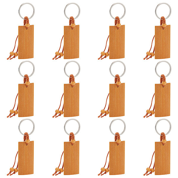 PandaHall PH 12pcs Blank Wooden Keychain Bamboo Keychain Tags, Rectangle Blanks Engraving Wood Keychain Pendants Charms Key Ring for..., Brown
PandaHall PH 12pcs Blank Wooden Keychain Bamboo Keychain Tags, Rectangle Blanks Engraving Wood Keychain Pendants Charms Key Ring for..., Brown