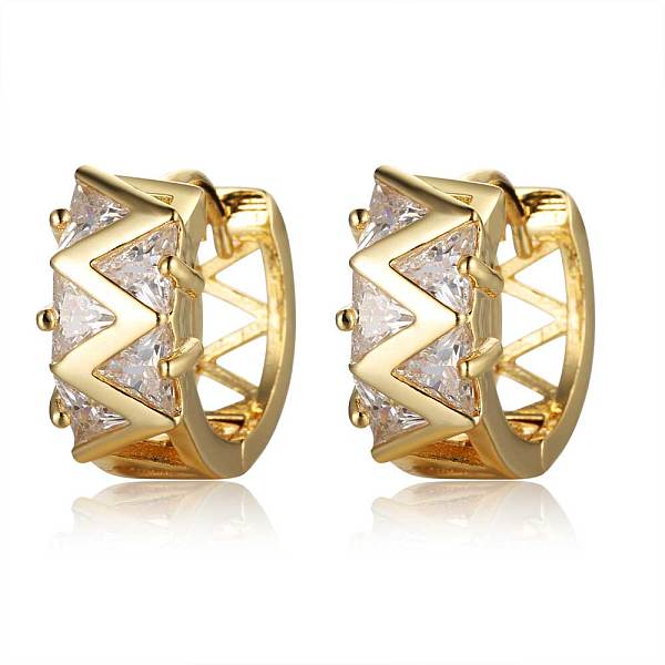 PandaHall Brass Micro Pave Cubic Zirconia Hoop Earrings, Clear, Golden, 15x17.5x8mm, Pin: 1mm Cubic Zirconia Clear
PandaHall Brass Micro Pave Cubic Zirconia Hoop Earrings, Clear, Golden, 15x17.5x8mm, Pin: 1mm Cubic Zirconia Clear