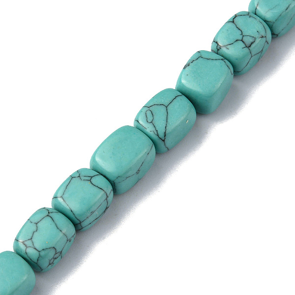 PandaHall Synthetic Turquoise Beads Strands, Cuboid, 8.5~11x7.5~9x7.5~9mm, Hole: 1.2mm, about 20pcs/strand, 7.72~8.74 inch(19.6~22.2cm)...
PandaHall Synthetic Turquoise Beads Strands, Cuboid, 8.5~11x7.5~9x7.5~9mm, Hole: 1.2mm, about 20pcs/strand, 7.72~8.74 inch(19.6~22.2cm)...
