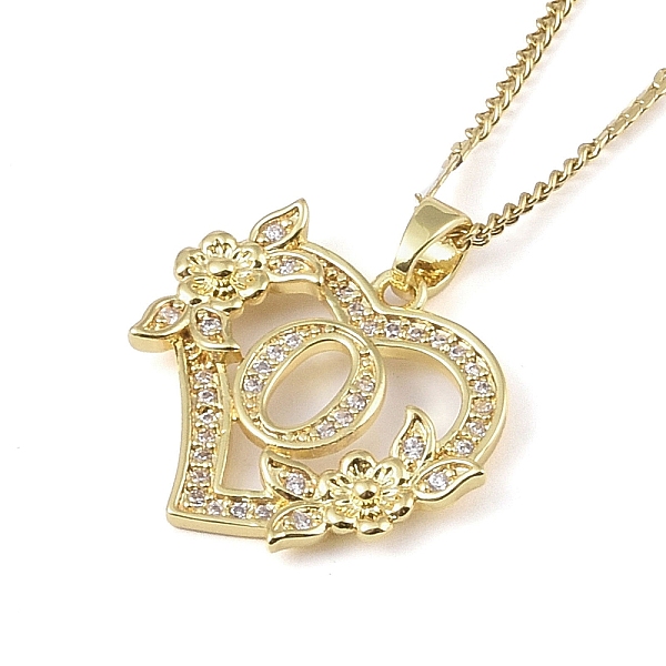 PandaHall 304 Stainless Steel Heart Pendant Necklaces with Cubic Zirconia, Letter Charms, Letter O, 16.54 inch(42cm) 304 Stainless Steel...
PandaHall 304 Stainless Steel Heart Pendant Necklaces with Cubic Zirconia, Letter Charms, Letter O, 16.54 inch(42cm) 304 Stainless Steel...