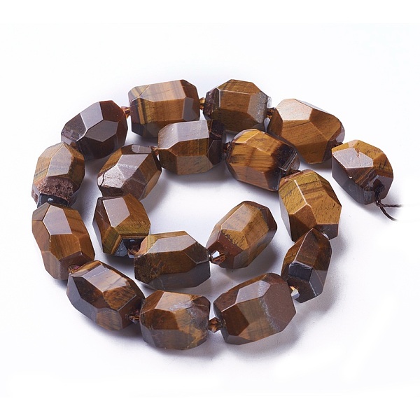 PandaHall Natural Tiger Eye Beads Strands, Faceted, Polygon, 19~22x12~18mm, Hole: 1.5mm, about 16~17pcs/strand, 15.15 inch~16.14 inch...
PandaHall Natural Tiger Eye Beads Strands, Faceted, Polygon, 19~22x12~18mm, Hole: 1.5mm, about 16~17pcs/strand, 15.15 inch~16.14 inch...